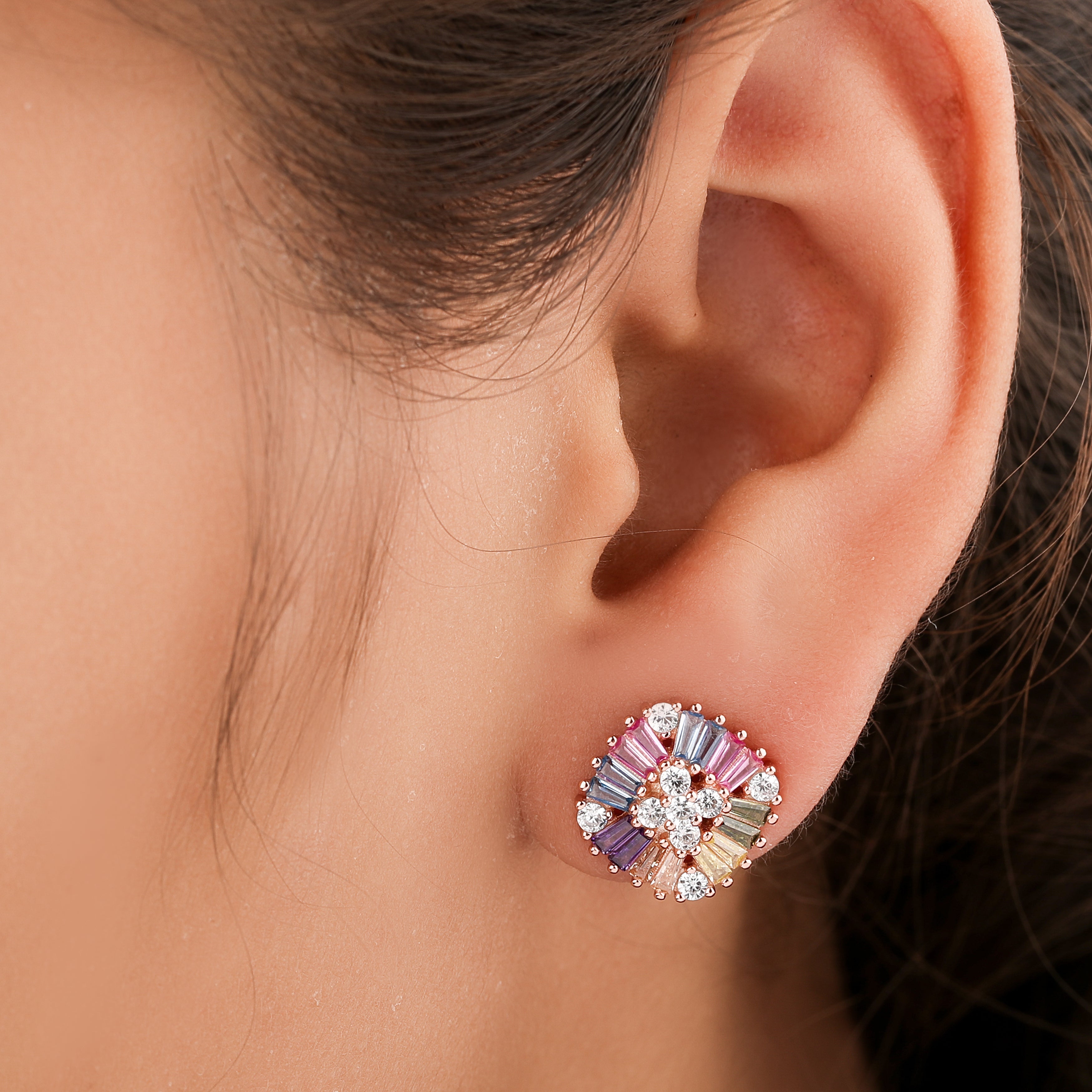 Birthstone earring for kids