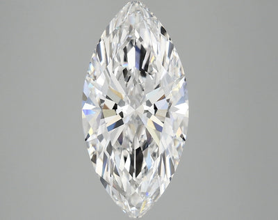 3.10 Ct Marquise Cut Lab Grown Diamond - D Color, VVS2 Clarity