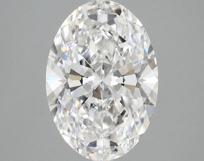 3.10 Ct Oval Cut Lab Grown Diamond - D Color, VVS2 Clarity