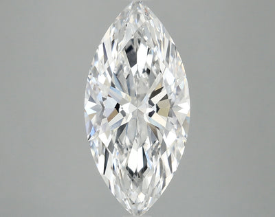 4.10 Ct Marquise Cut Lab Grown Diamond - D Color, SI1 Clarity