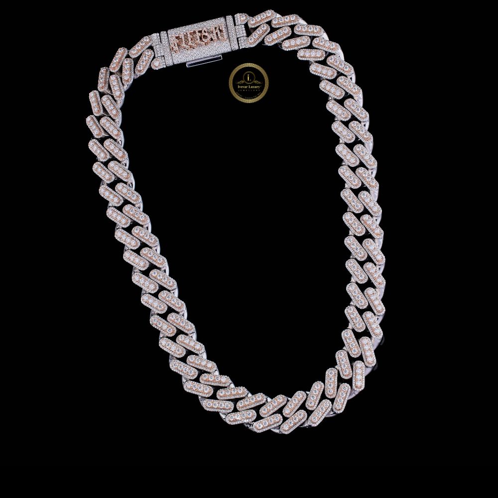 Luxury VVS1 Lab Diamond Cuban Chain Custom Iced Out Necklace for Men - Main Image