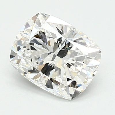 1.58 Ct Cushion Cut Moissanite - D Color, VVS1 Clarity