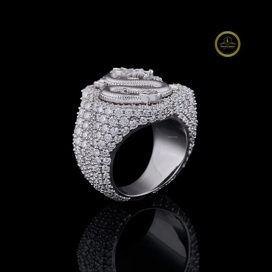 Dragon Statement Ring with - view 2