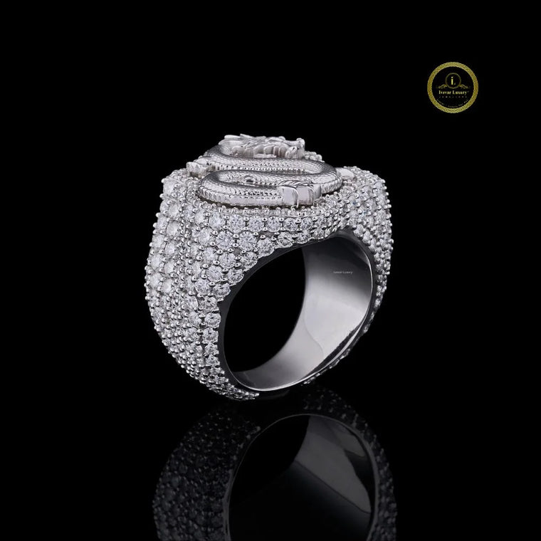 Dragon Statement Ring with - view 2