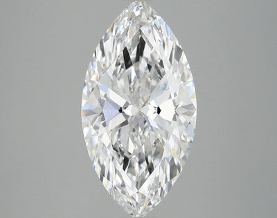 3.02 Ct Marquise Cut Lab Grown Diamond - D Color, VVS2 Clarity