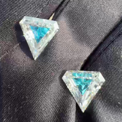 6.13 CT Trillion Cut Lab Created Diamond Sustainable Luxury Diamond