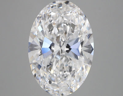 4.03 Ct Oval Cut Lab Grown Diamond - D Color, VVS2 Clarity