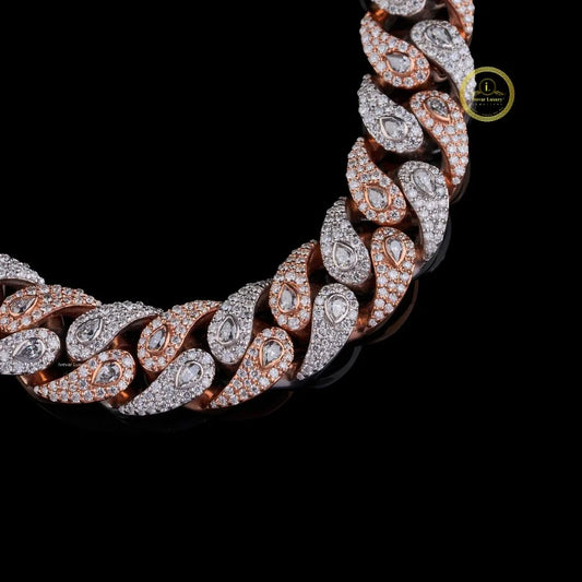 Iced Out Spherical Bead Choker Necklace - view 3