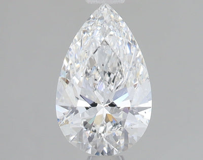 0.97 Ct Pear Cut Lab Grown Diamond - D Color, SI1 Clarity