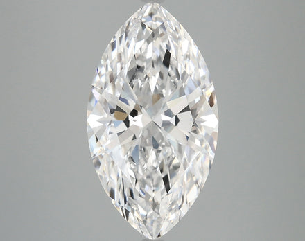 4.04 Ct Marquise Cut Lab Grown Diamond - D Color, SI1 Clarity