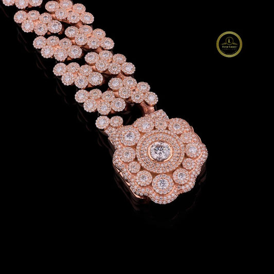 Iced Out Heavy Lab Grown Diamond Choker Necklace - view 4