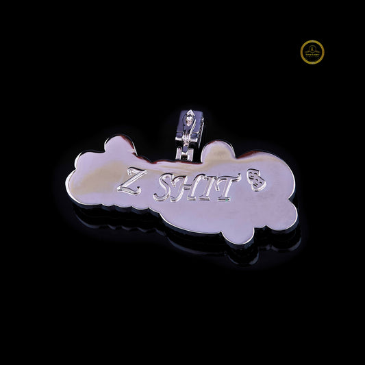 The Gothic Sovereign Custom 3D Iced-Out Tiered Cross Pendant - view 4