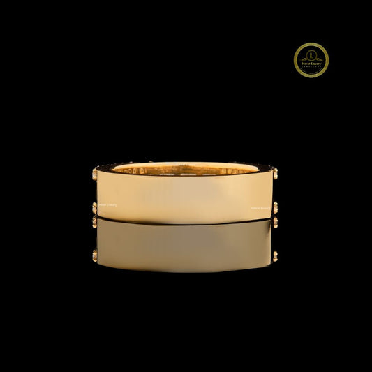 Triple Row Baguette Wedding Band - view 4