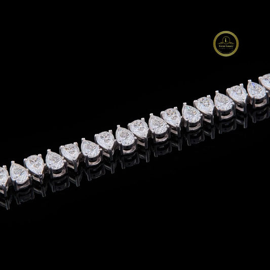 Pear Shape Tennis Bracelet - view 4