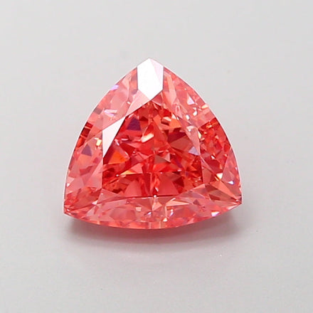 2.15 Ct Antique Cut Fancy Vivid Pink Lab Grown Diamond - VVS2 Clarity