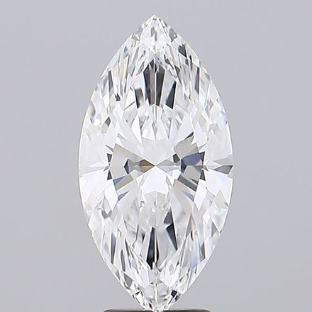 4.05 Ct Marquise Cut Lab Grown Diamond - D Color, SI1 Clarity