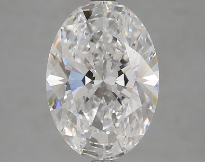 4.06 Ct Oval Cut Lab Grown Diamond - D Color, VVS2 Clarity