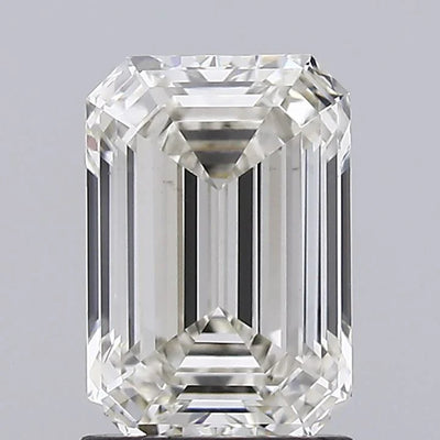 1.73 Ct Emerald Cut Moissanite - I Color, VS1 Clarity