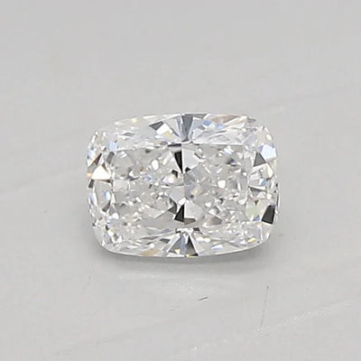 0.34 Ct Cushion Cut Moissanite - D Color, VVS2 Clarity
