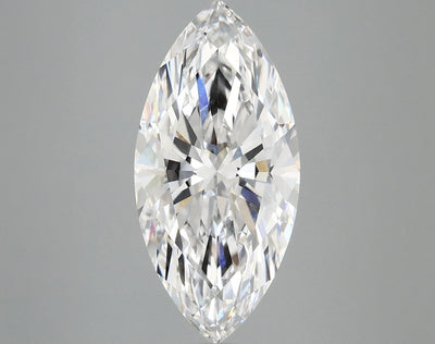 4.08 Ct Marquise Cut Lab Grown Diamond - D Color, SI1 Clarity