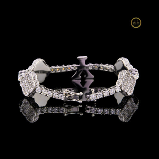 Heart Tennis Bracelet - view 2