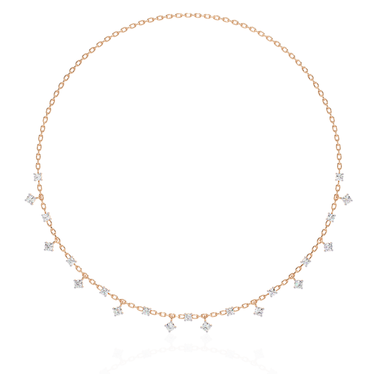 Princess Shape Round Choker Necklace - view 2