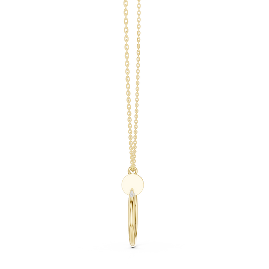 Spiral Hardware Pattern Statement Pendant - view 4
