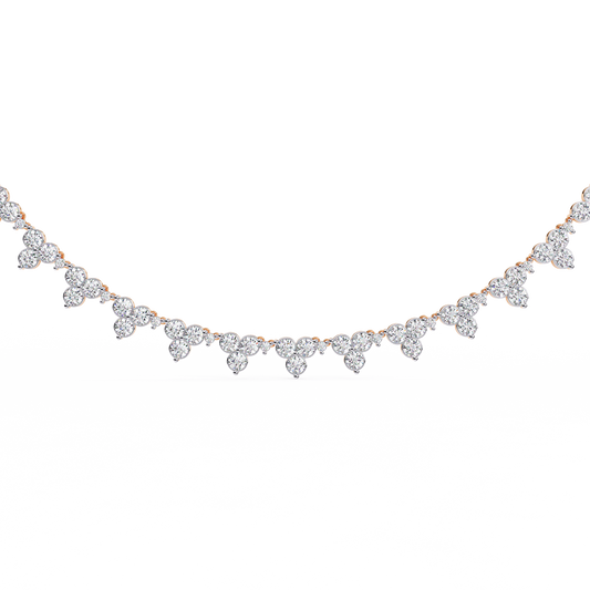 Graduated Round Fringe Necklace - view 3