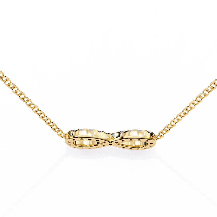Affordable Luxury Lab Diamond Necklace High End Designs - view 3