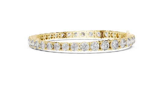 Round Tennis Bracelet - view 4