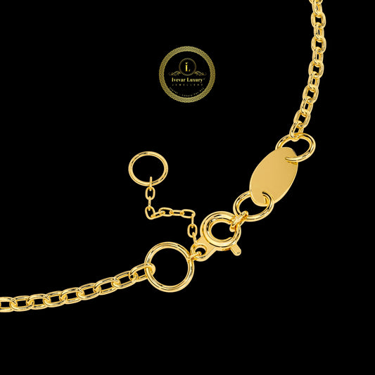 Three Bezel Set Round Station Bracelet - view 2