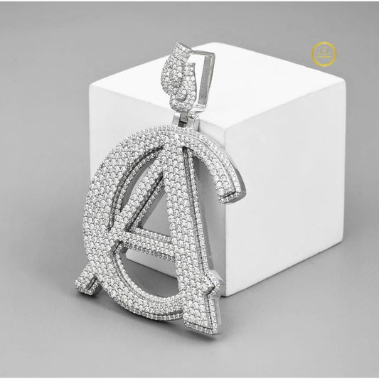 Bespoke Moissanite Pendant Personalized Handcrafted Jewelry - view 4