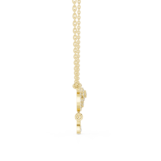 Symmetrical Half Circle Statement Charm - view 4