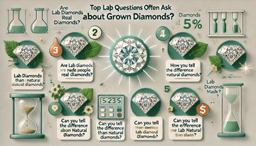 Top 5 questions about lab diamonds.