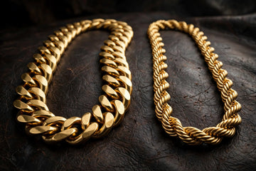Cuban link and rope chains