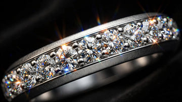 Diamond wedding bands under $1000