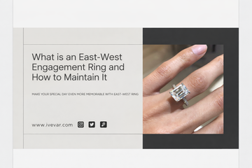 What is an East West Engagement Ring and How to Maintain It