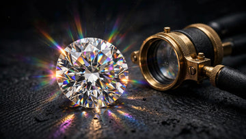 GRA certified moissanite