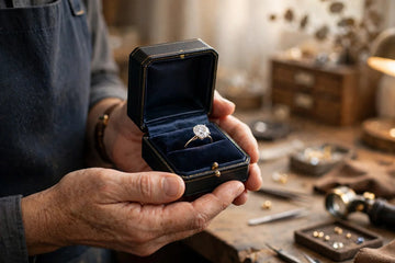 Lab grown diamond ring trade-in and upgrade