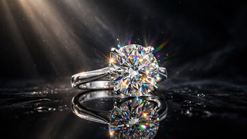 1 carat moissanite