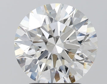 3.00 carat round brilliant cut lab grown diamond