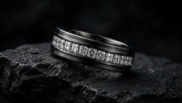 Lab grown diamond men's rings