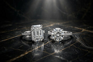 $10,000 lab grown vs natural diamond engagement rings