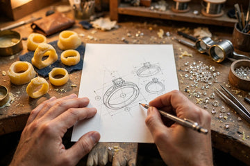 Custom wedding bands