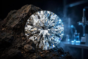 Natural diamond and lab grown diamond compared