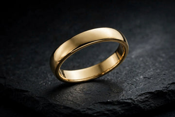 Low profile wedding band for nurses