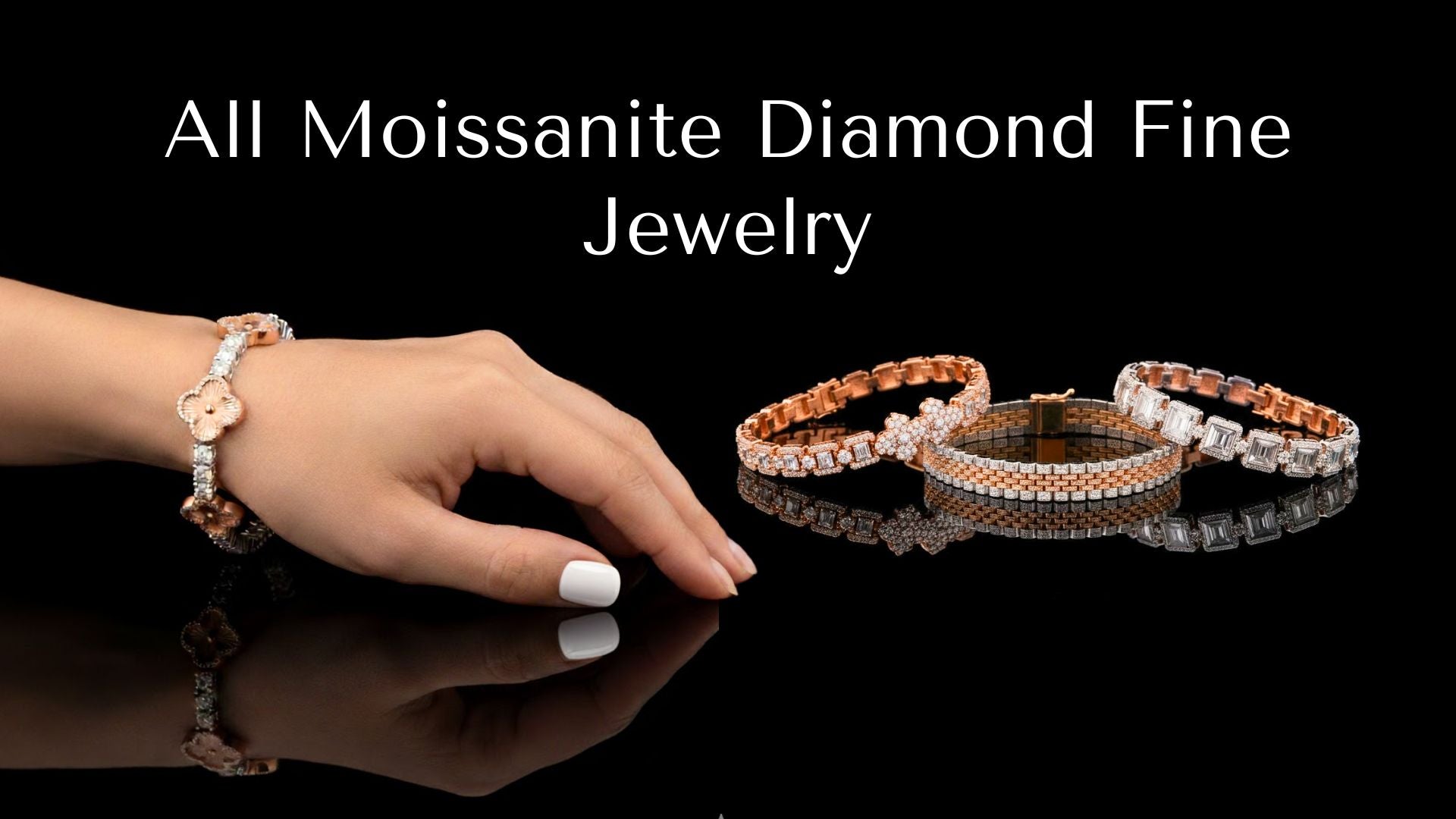 All Moissanite Diamond Fine Jewelry