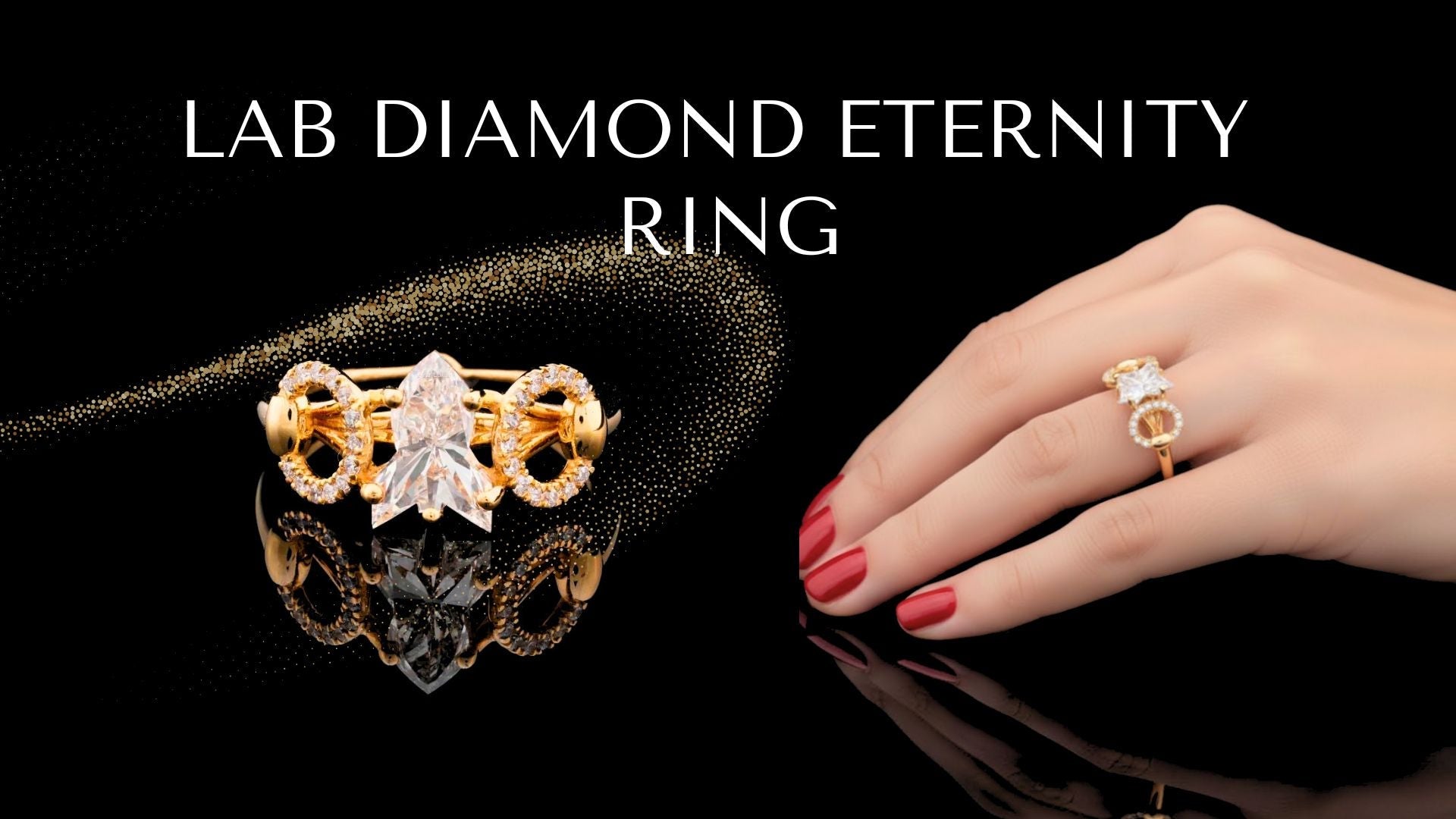 Moissanite Antique Cut Ring