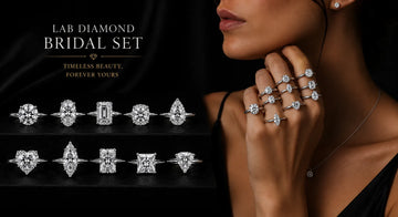Lab Diamond Solitaire Engagement Rings