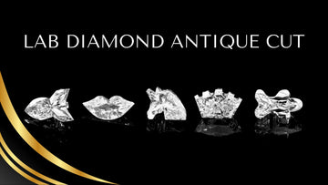 Antique Cut Lab Grown Diamond, Old Mine Cut Lab Diamond, Vintage Lab Diamond Stone, Ethical Diamond Gemstone, Old European Cut Diamond